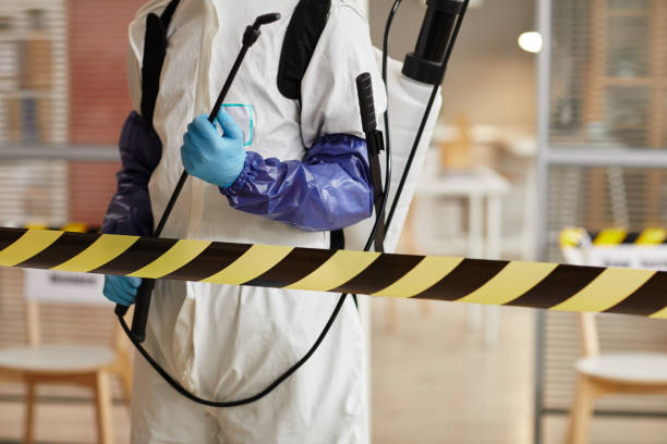Professional Blood Cleanup technician working in Mansfield, AR